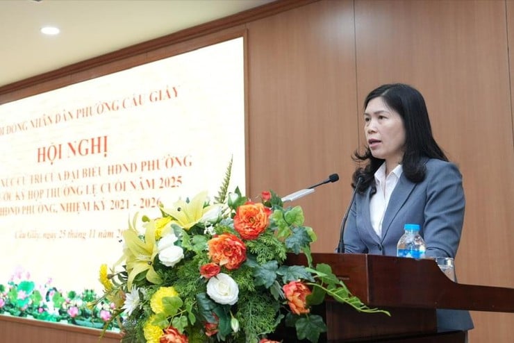 Cử tri phường Cầu Giấy đề nghị đẩy nhanh tiến độ các dự án hạ tầng, dân sinh- Ảnh 2.