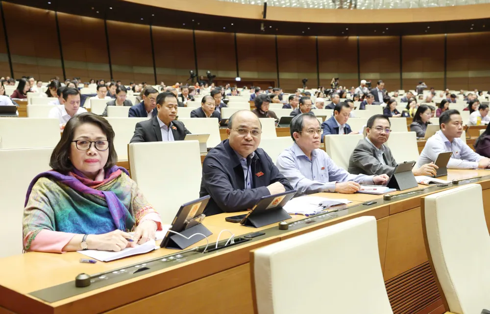 សម័យប្រជុំរដ្ឋសភា នាព្រឹកថ្ងៃទី២៦ ខែវិច្ឆិកា រូបថត៖ QUANG PHUC.jpg