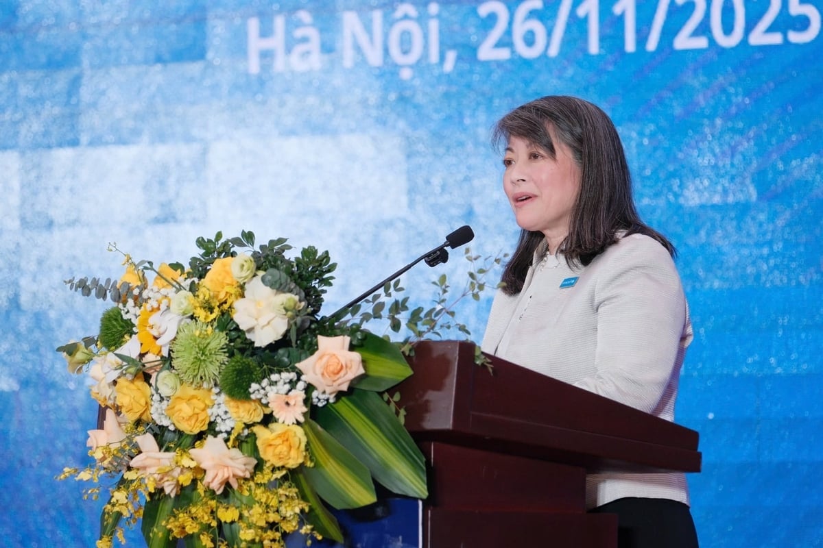 Ms. June Kunugi expressed her belief that Vietnam can absolutely become a regional and world model in child development. Photo: Quynh Chi.