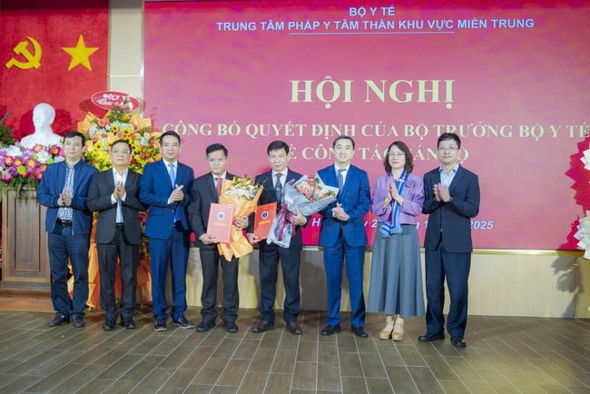 Bộ Y tế bổ nhiệm lại Giám đốc Trung tâm Pháp y tâm thần khu vực miền Trung- Ảnh 1.