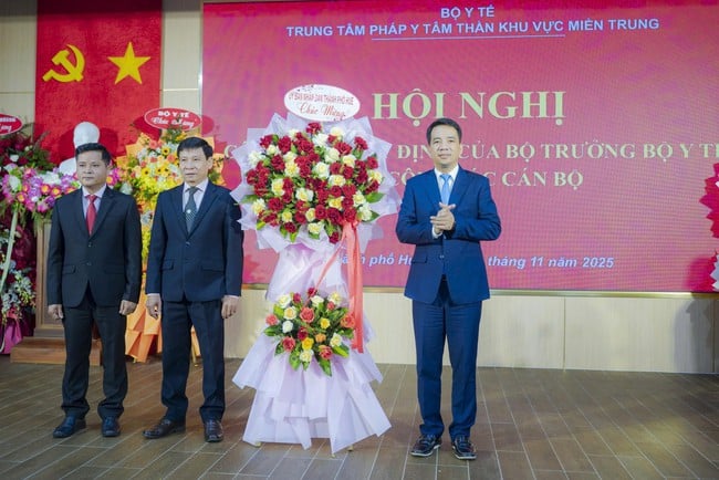 Bộ Y tế bổ nhiệm lại Giám đốc Trung tâm Pháp y tâm thần khu vực miền Trung- Ảnh 3.