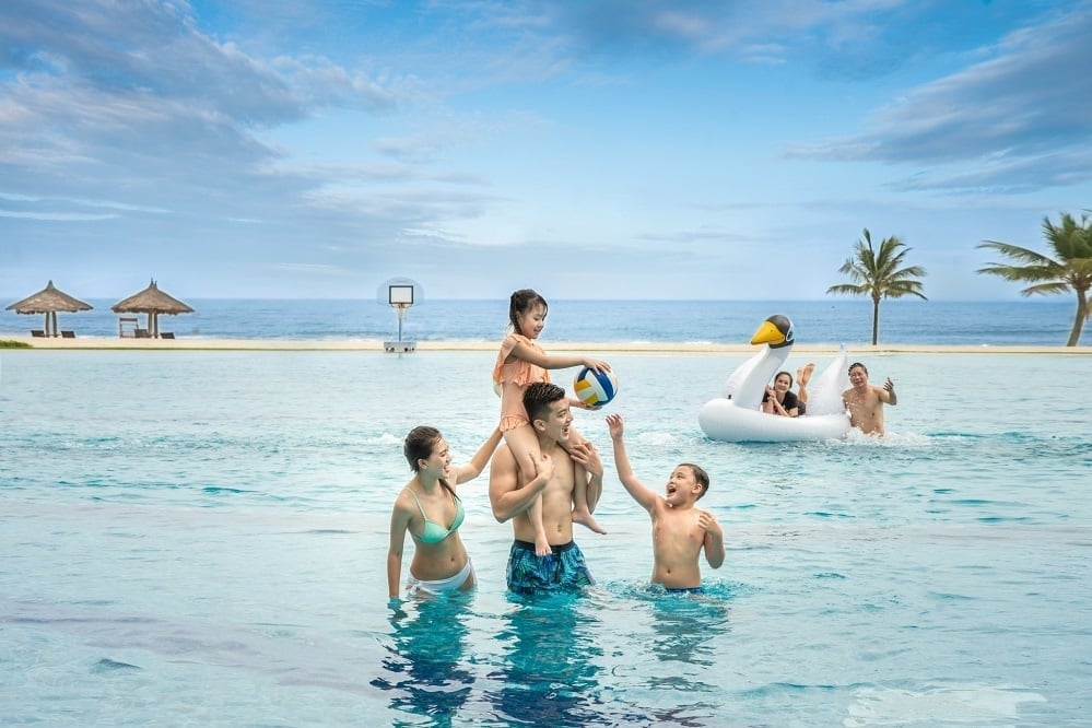 국제 수준의 골프 코스를 갖춘 빈펄 리조트 & 골프 남호이안.