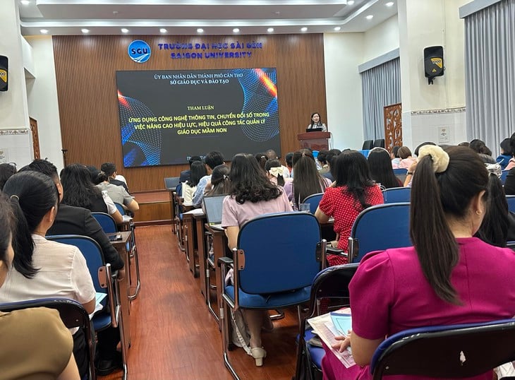 Đầu tư hạ tầng, đào tạo giáo viên cho chuyển đổi số mầm non - Ảnh 1.