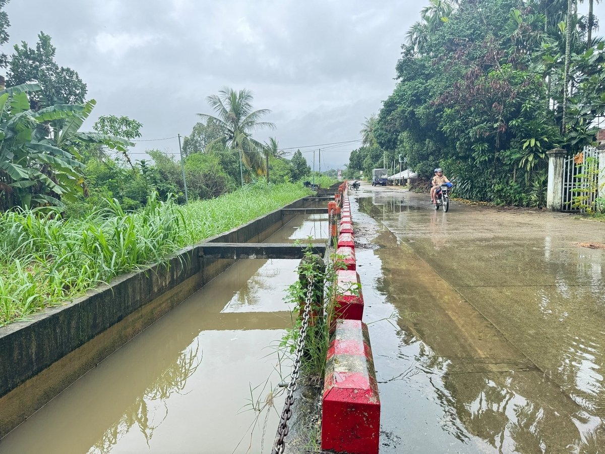 ແຂວງກວາງນາມ ຈະແກ້ໄຂບັນຫາດັ່ງກ່າວໂດຍໄວ, ຮັບປະກັນໃຫ້ວຽກງານຊົນລະປະທານສາມາດສະໜອງນ້ຳໃຫ້ແກ່ການຜະລິດຢ່າງມີປະສິດທິຜົນ. ພາບ: L.K. Tỉnh Quảng Ngãi sẽ khắc phục sớm, đảm bảo các công trình thủy lợi phát huy được hiệu quả cấp nước cho sản xuất. Ảnh: L.K.