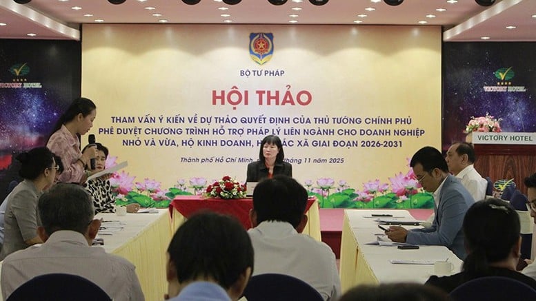 Tham vấn ý kiến về hỗ trợ pháp lý liên ngành cho doanh nghiệp nhỏ và vừa- Ảnh 1.