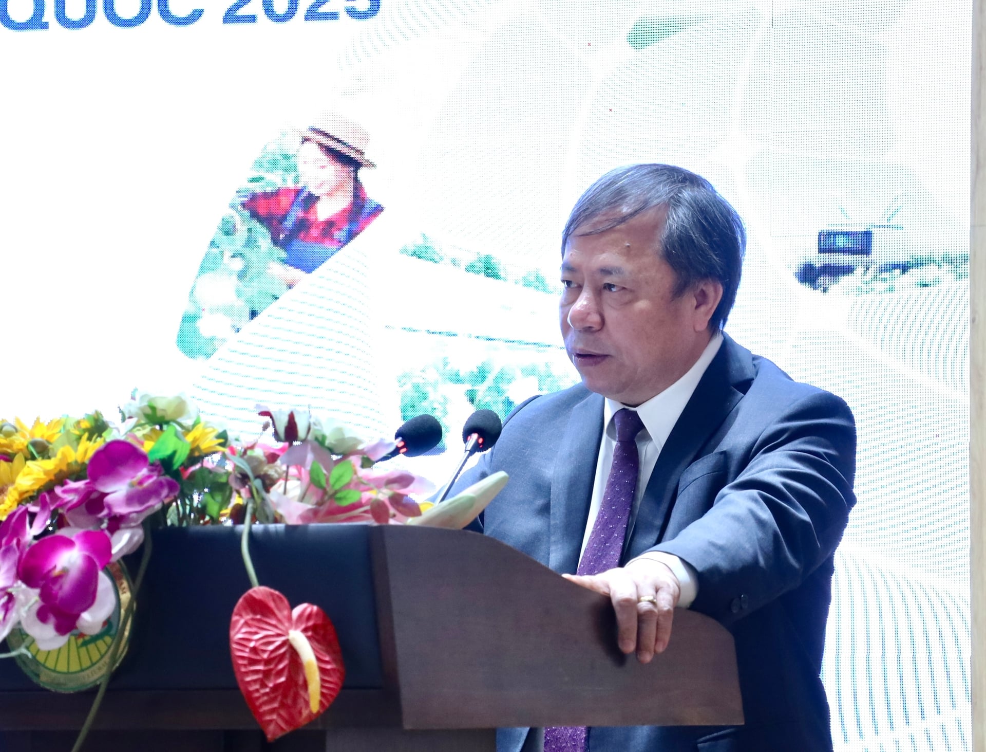 GS.TS Nguyễn Hồng Sơn, Giám đốc VAAS, đánh giá cao mối quan hệ giữa Việt Nam và Hàn Quốc. Ảnh: Phương Linh.