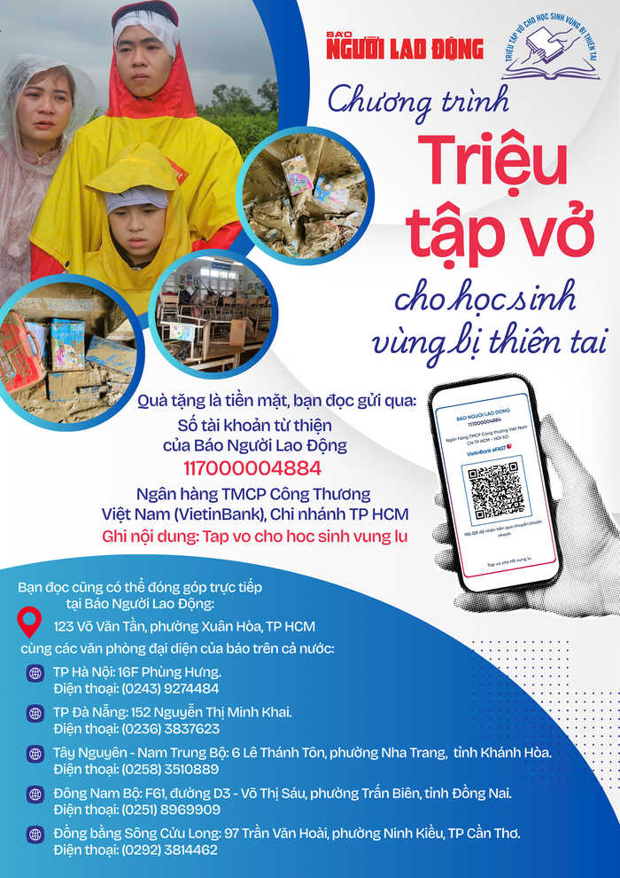 Akhbar Buruh melancarkan program Báo Người lao động phát động chương trình