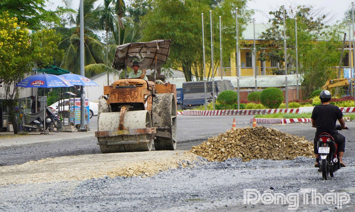 Stavební průmysl v Dong Thap se po pandemii zaměřuje na opravy a obnovu dopravního systému.