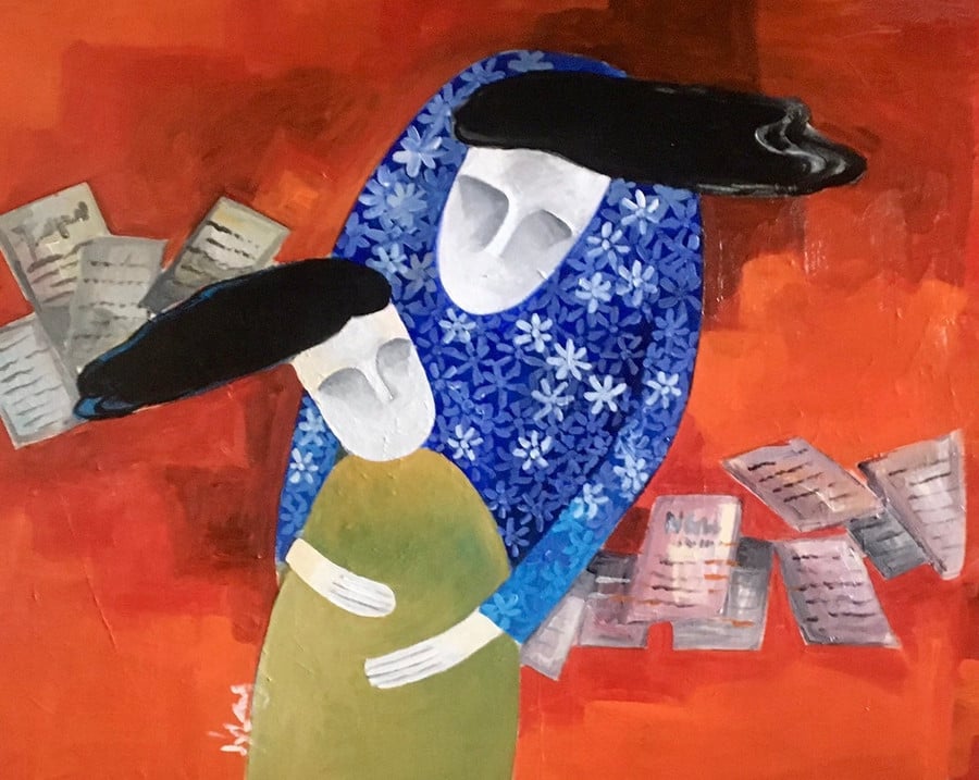 Vuurbewaker in de vloed