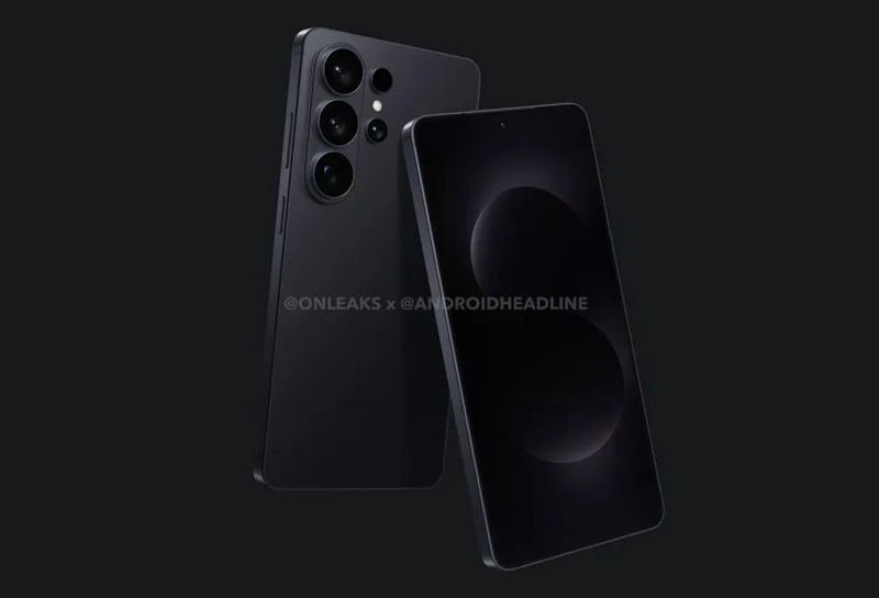 Hình ảnh render Galaxy S26 Ultra.