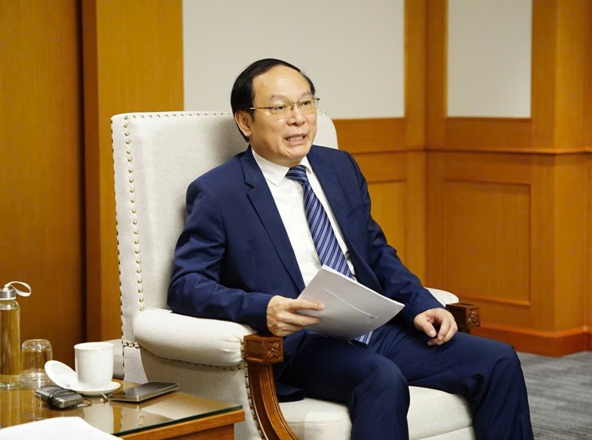 Thứ trưởng Lê Công Thành ghi nhận và cảm ơn sự tham gia, hỗ trợ của các doanh nghiệp châu Âu, trong đó có những đóng góp thiết thực về phòng, chống thiên tai, hỗ trợ khẩn cấp sau thiên tai; hoan nghênh việc tiếp tục hợp tác trong lĩnh vực viễn thám, dữ liệu không gian... Ảnh: Linh Linh.