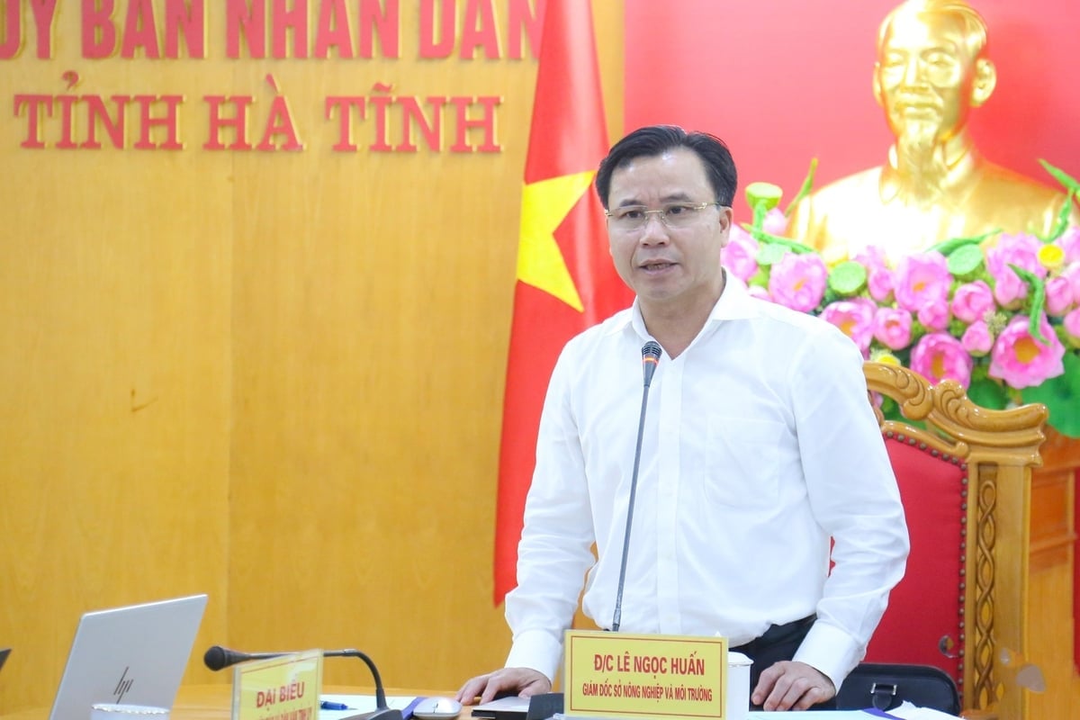 Giám đốc Sở NN-MT Hà Tĩnh nhấn mạnh, kế hoạch sản xuất lúa giảm phát thải cần hành động ngay từ vụ xuân 2026 để làm tiền đề mở rộng cho các năm tới. Ảnh: Thanh Nga.