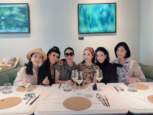 Hoa hậu Đền Hùng Giáng My đọ sắc bên cựu người mẫu Thủy Hương - Ảnh 4.