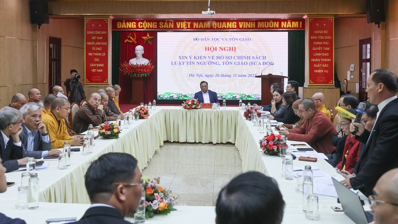 Hoàn thiện dự thảo Luật Tín ngưỡng, tôn giáo: Nhìn từ thực tiễn- Ảnh 1.