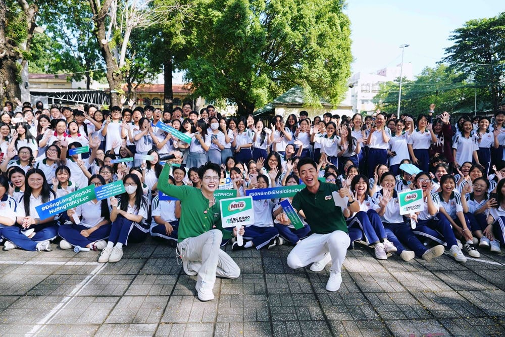 Ho Chi Minhstad: Voorbereiding op een Vovinam-vechtsportvoorstelling om een ​​dubbel wereldrecord te vestigen - foto 3