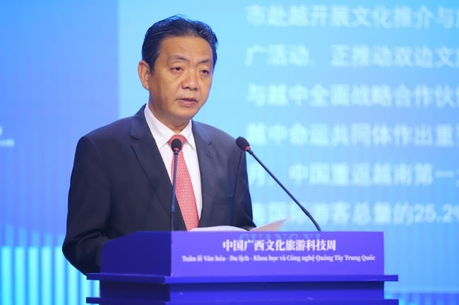 Tuần lễ Văn hóa, Du lịch, Khoa học và Công nghệ Quảng Tây: Đưa quan hệ đối tác hợp tác chiến lược Việt - Trung vào chiều sâu - Ảnh 1.