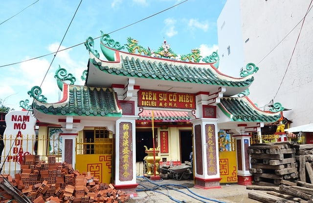 তিয়েন সু প্রাচীন মন্দিরে গুণী ম্যান্ডারিন নগুয়েন ত্রি ফুওং-এর চিহ্ন - ছবি ১।