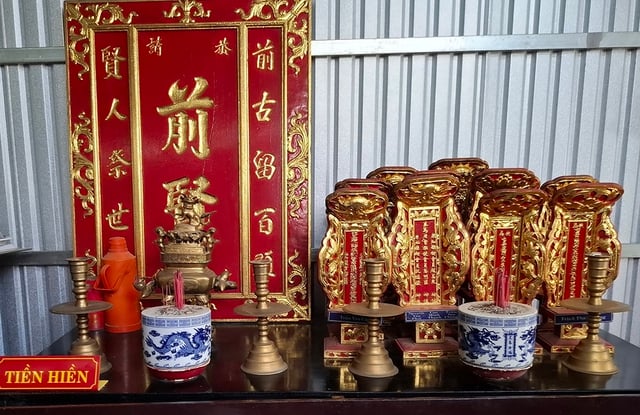 তিয়েন সু প্রাচীন মন্দিরে নগুয়েন ট্রাই ফুওং-এর চিহ্ন - ছবি ৫।