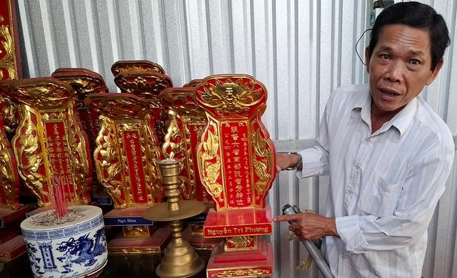 তিয়েন সু প্রাচীন মন্দিরে গুণী ম্যান্ডারিন নগুয়েন ত্রি ফুওং-এর চিহ্ন - ছবি ৬।