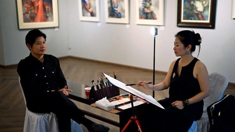 Retratos de artistas famosos através de pinturas 2.webp