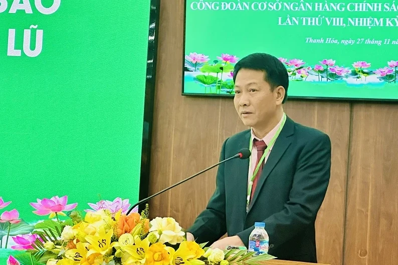 Το Συνδικάτο της Τράπεζας Κοινωνικής Πολιτικής της επαρχίας Thanh Hoa επικεντρώνεται στο επίπεδο της βάσης, με επίκεντρο τα μέλη των συνδικάτων.
