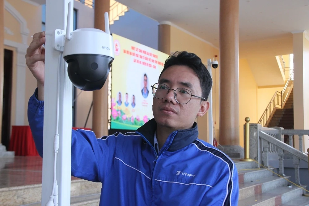 VNPT Thanh Hoa tillhandahåller digitala tjänster för att betjäna den 16:e provinsiella fosterlandsfrontens kongress