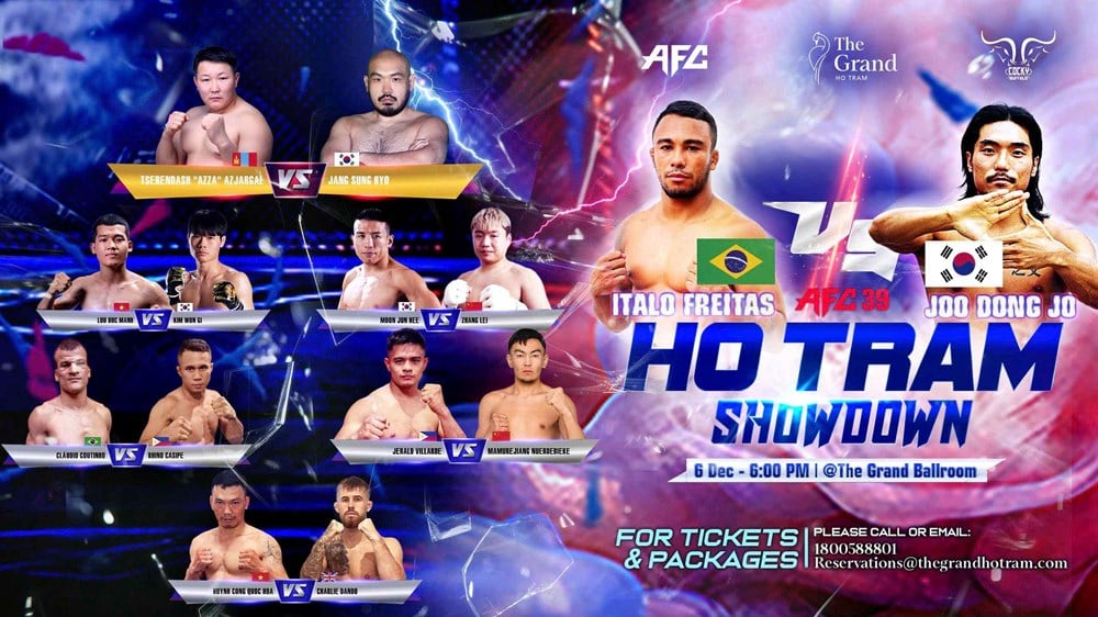 AFCのトップMMAアリーナがベトナムに戻ってくる - 写真1