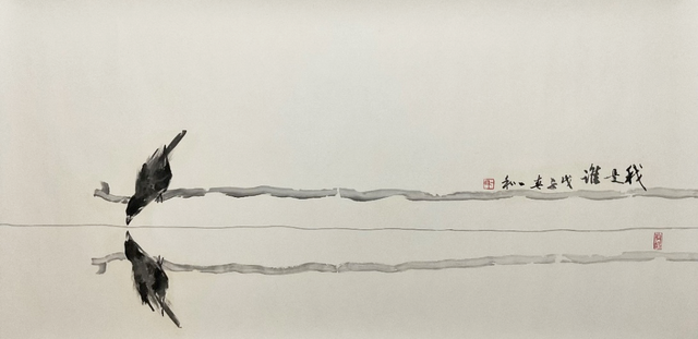 La 15 ani de la întoarcerea în Vietnam, lucrarea „Zen, caligrafie, pictură” a lui Tram Kim Hoa provoacă surprize - Fotografia 3.