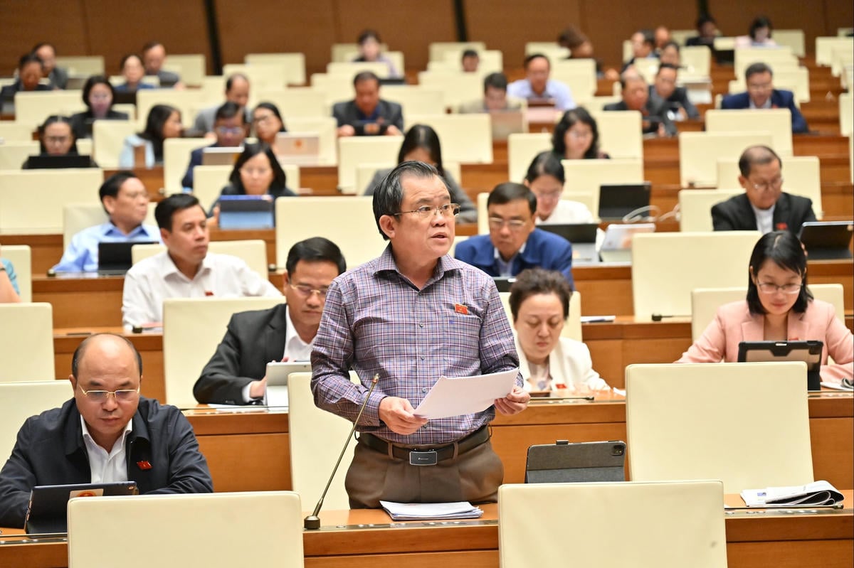 Delegatul Nguyen Tam Hung, delegația orașului Ho Chi Minh. Fotografie: Quang Vinh