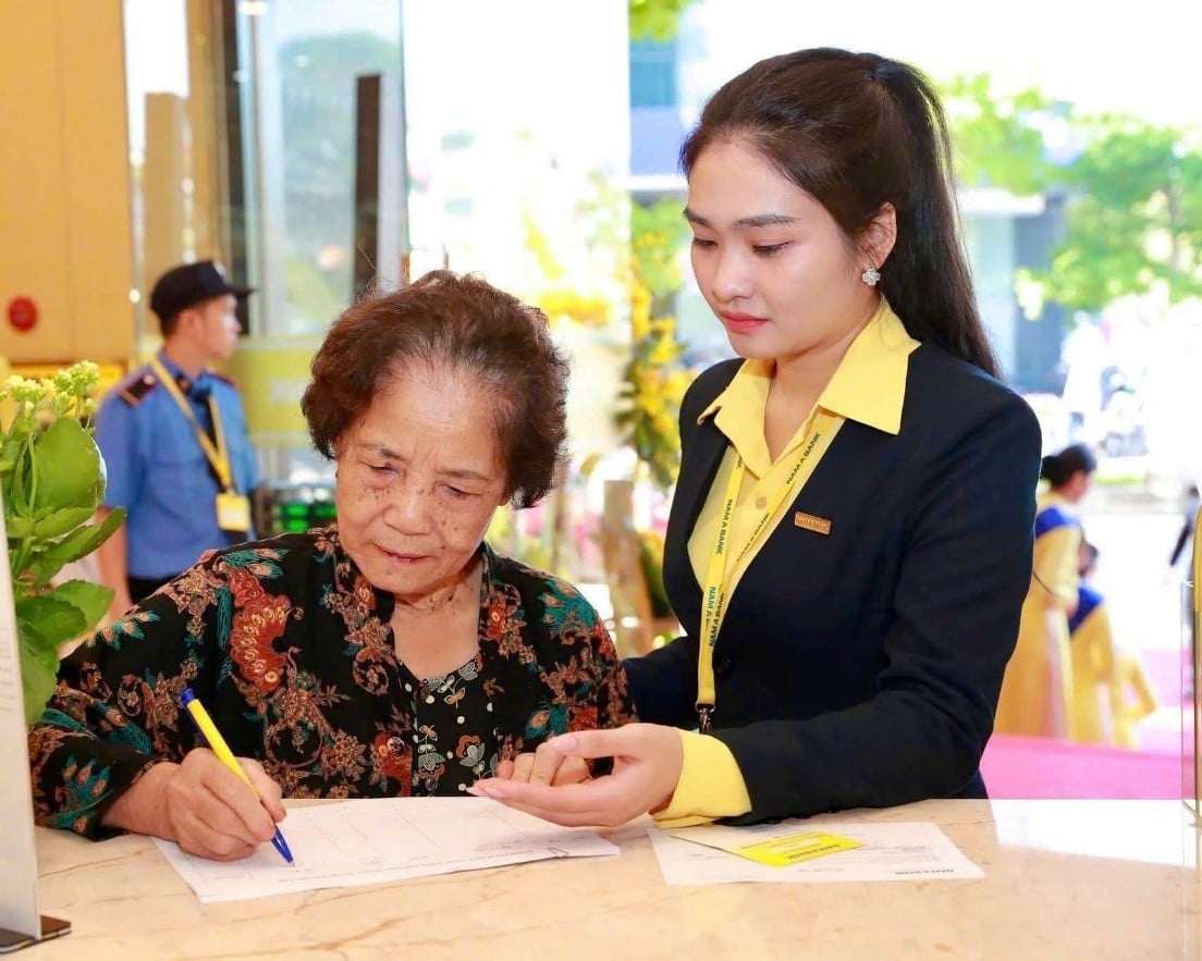 Nam A Bank ưu đãi lãi vay cho khách hàng bị ảnh hưởng thiên tai. Ảnh: Nam A Bank.