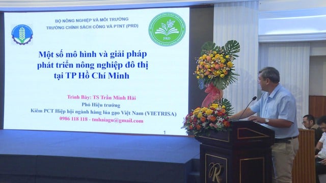 TP. Hồ Chí Minh hội thảo về nông nghiệp đô thị: Đổi mới để phát triển bền vững trong lòng siêu đô thị- Ảnh 2.