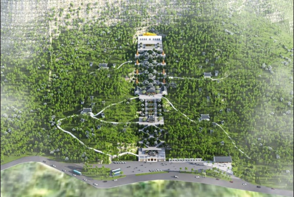 디엔비엔, 총 자본금 990억동 이상 규모 무옹앙 영성문화지구 건설 착공 - 사진 2