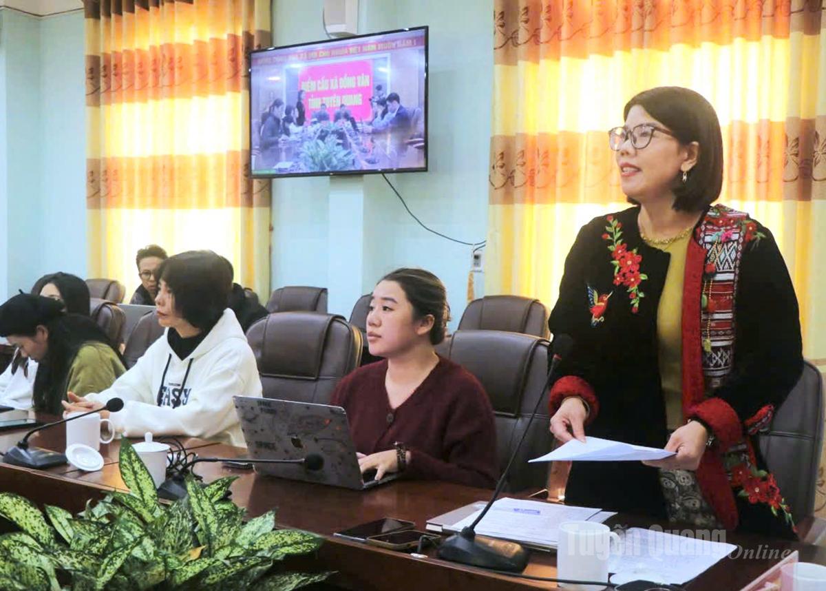 Ledarna för departementet för kultur, idrott och turism talade vid mötet.