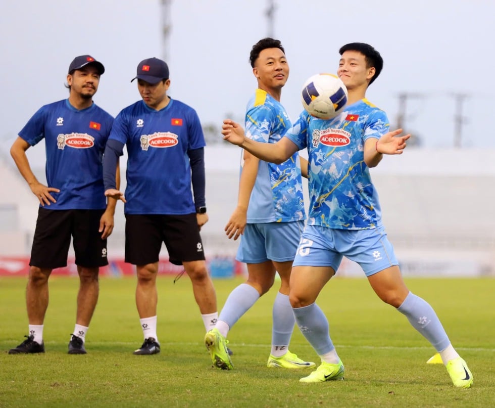 Senarai akhir 23 pemain Vietnam U.23 untuk Sukan SEA 33 telah didedahkan, 5 pemain tersingkir - Foto 2.