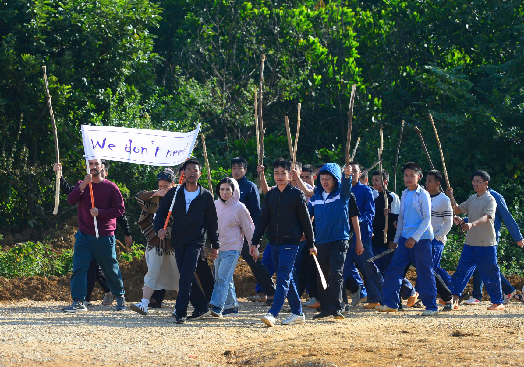 Truppe vietnamite e indiane conducono un'esercitazione di soccorso in caso di terremoto al VINBAX 2025 - Foto 9.