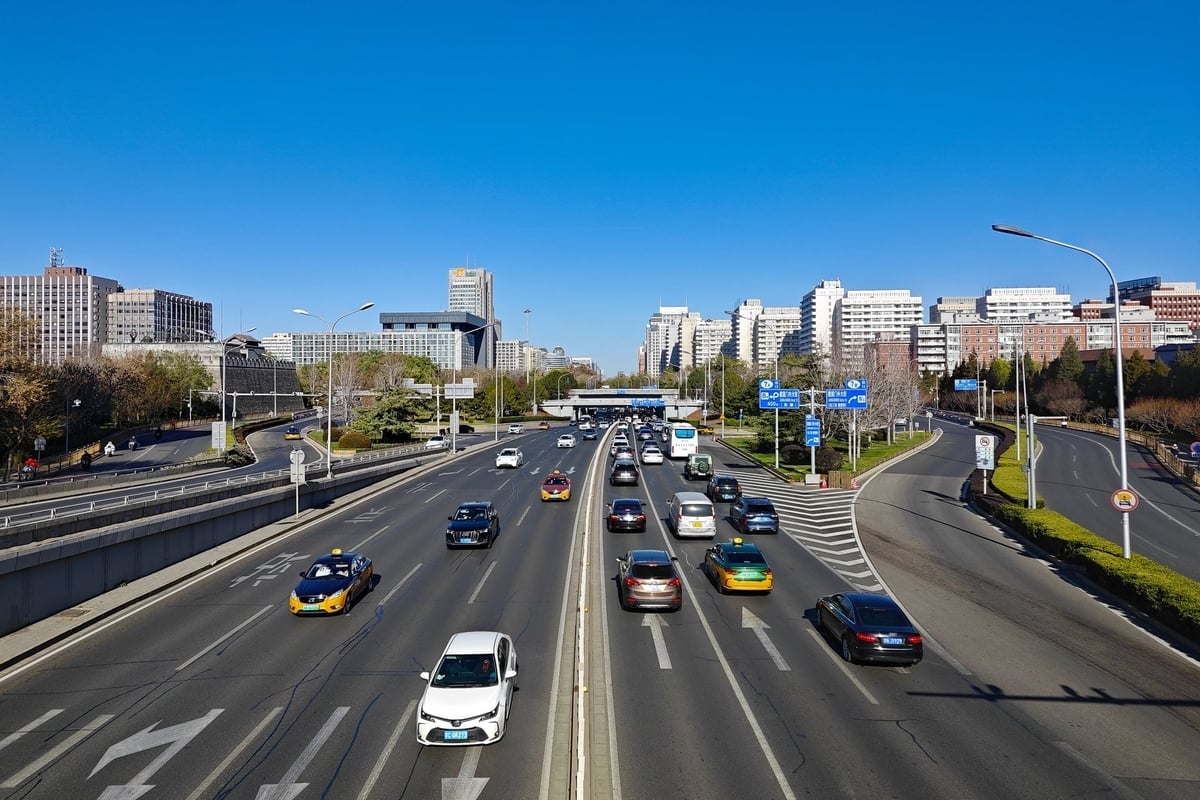 Thành phố Bắc Kinh có chất lượng không khí tốt, được cải thiện rất nhiều so với trước đây. Ảnh: Tùng Đinh.