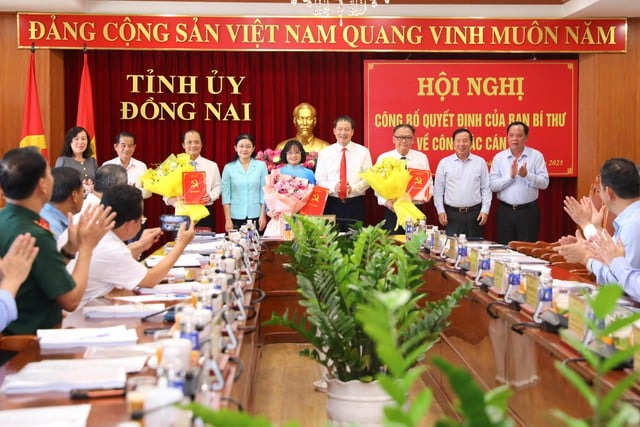 Ban Bí thư chỉ định 3 Ủy viên Ban Thường vụ Tỉnh ủy Đồng Nai- Ảnh 1.