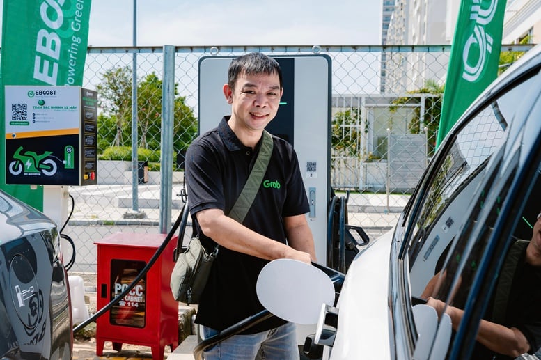 Grab hợp tác EBOOST mở rộng sử dụng xe điện tại Việt Nam- Ảnh 4.