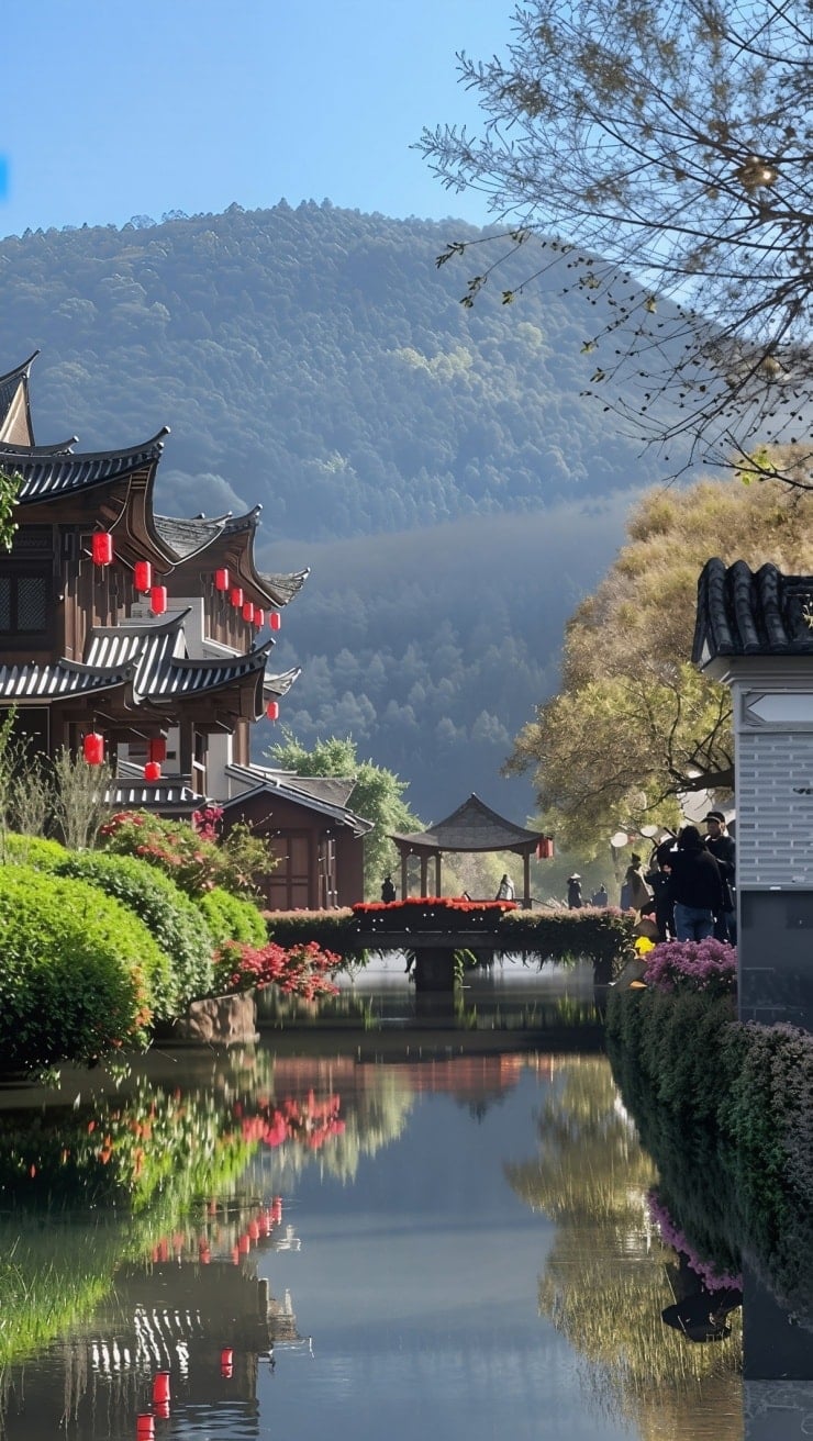 Dang Xung in het seizoen van de gouden ginkgobladeren, prachtig als een paradijs - 6