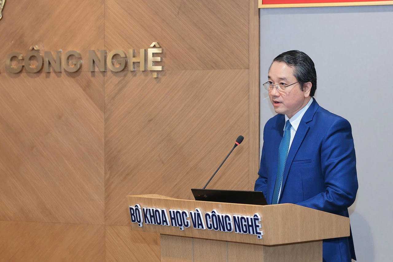 Directeur van de NAFOSTED Foundation, Dao Ngoc Chien. (Bron: Ministerie van Wetenschap en Technologie)