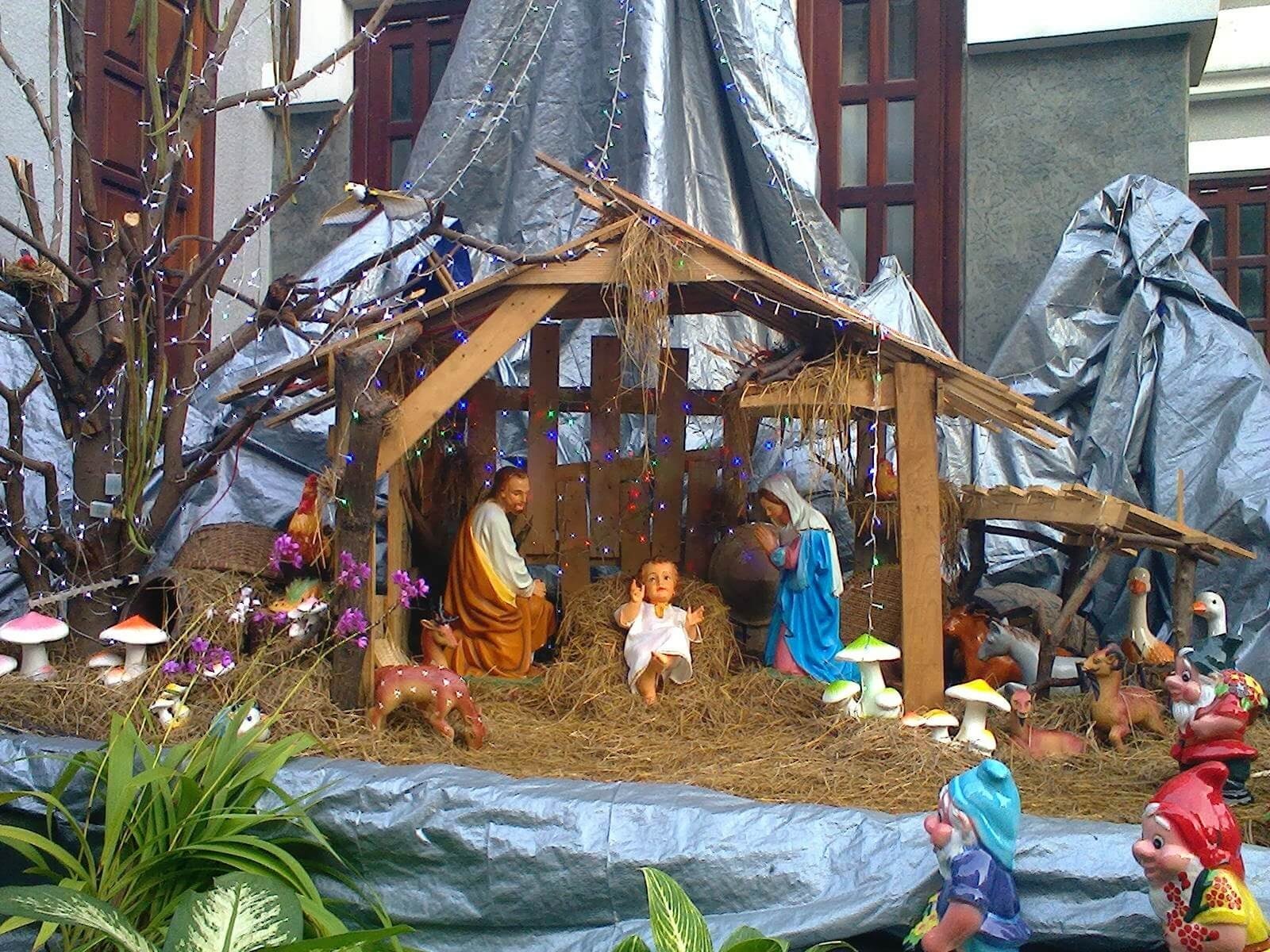 کرسمس کی پیدائش کا منظر