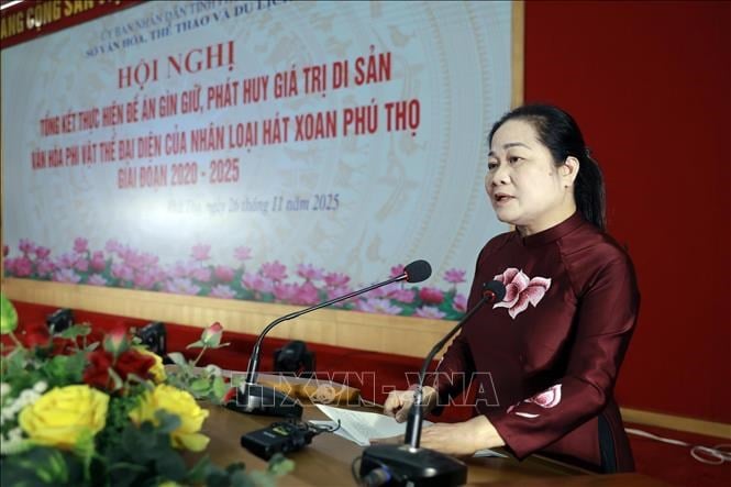 Фу Тхо разрабатывает туристические продукты, связанные с пением ксоан, в устойчивом направлении — фото 1