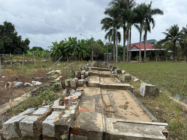 Khánh Hòa khẩn cấp khắc phục 2 di tích cấp quốc gia bị ảnh hưởng mưa lũ - Ảnh 1.