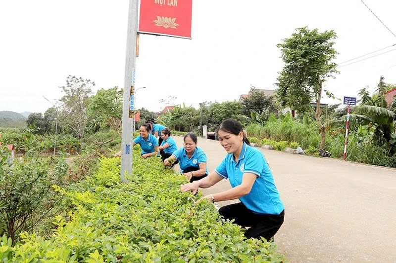 Gắn kết hội viên, góp sức xây dựng thôn kiểu mẫu