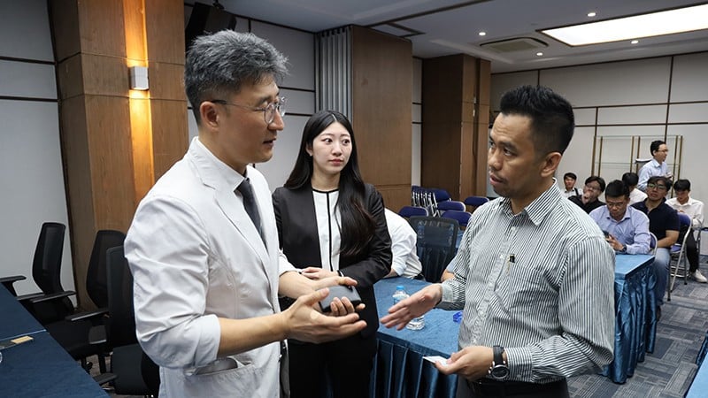 Na workshopu si delegáti a odborníci vyměnili názory.