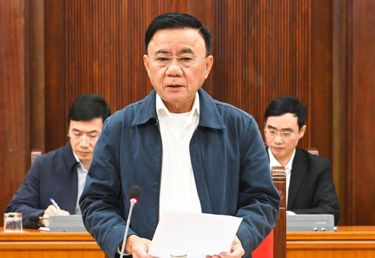 Thường trực Ban Bí thư Trần Cẩm Tú. Ảnh: Dangcongsan.vn.