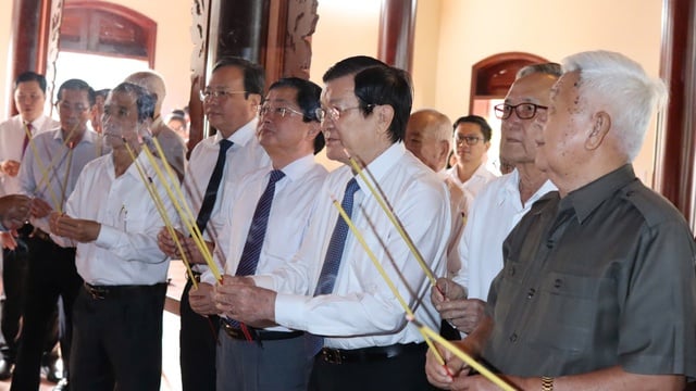 Nơi thành lập Tỉnh ủy Chợ Lớn đón Bằng Di tích quốc gia  - Ảnh 1.