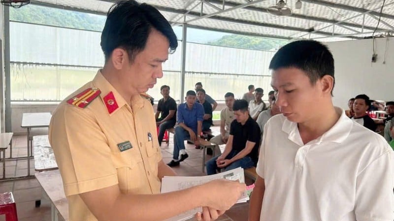 លេខប័ណ្ណបើកបរត្រូវបានបង្កើតក្នុងរយៈពេល 2 ម៉ោងបន្ទាប់ពីការប្រឡងបញ្ចប់។