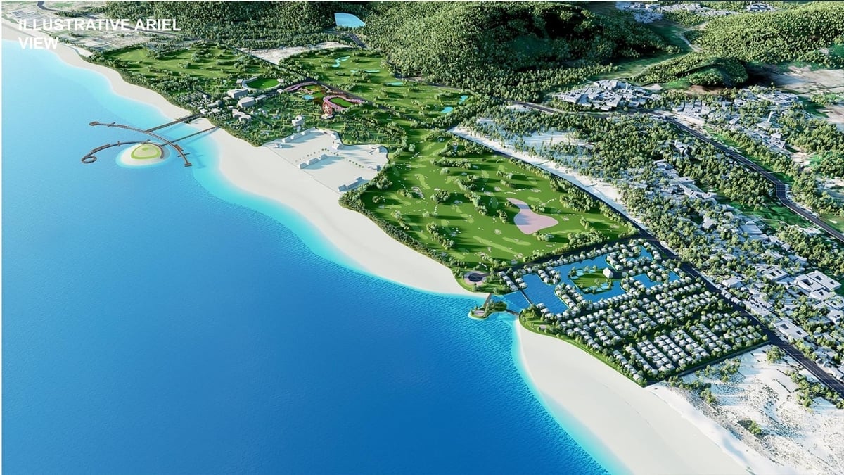 Khu vực ven biển Cát Tiến sẽ thành cực tăng trưởng kiểu mẫu của Gia Lai. Ảnh: SVH-TT&DL.