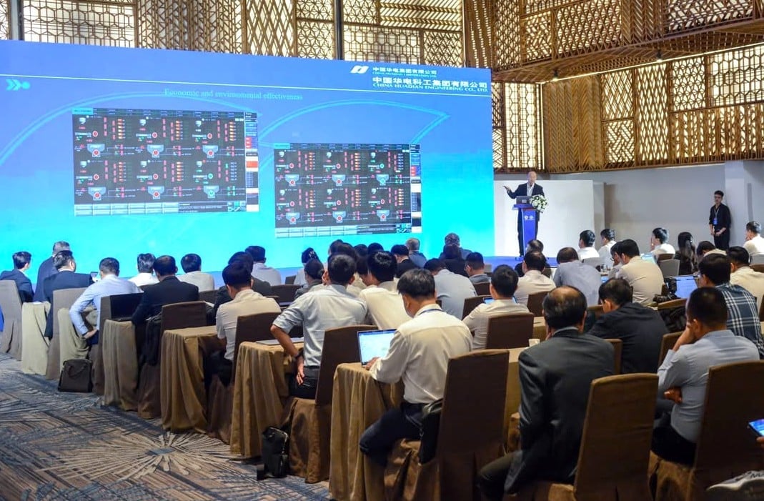 Phân ban Nguồn điện – một trong những phiên quan trọng nhất và thu hút nhiều sự quan tâm nhất của Hội nghị KHCN Điện lực toàn quốc 2025. Ảnh: EVNGENCO1.